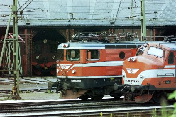 Lokstallet Hallsberg tidigt 80-tal